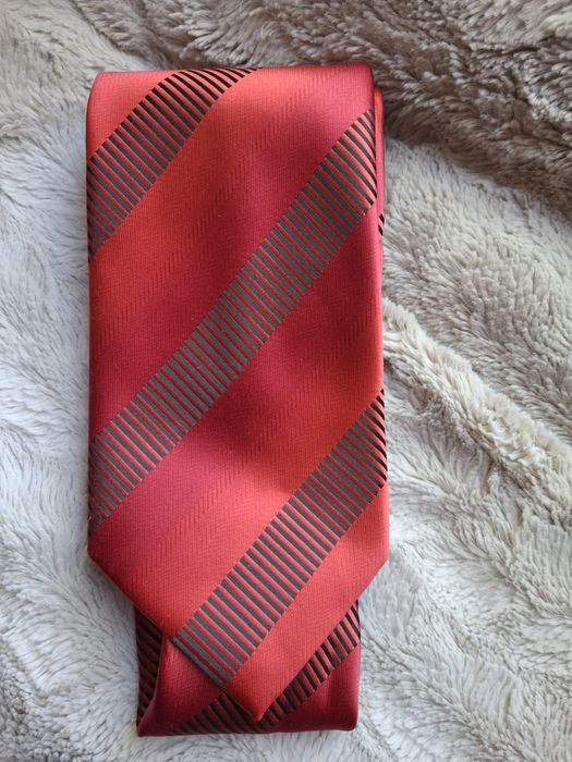 Галстук красный мужской