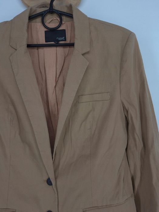 Marynarka Next 38 M 10 casual beżowa