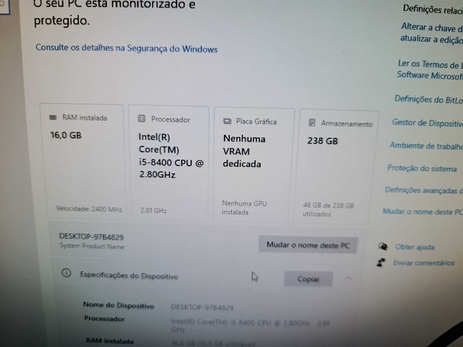 Computador Torre Asus