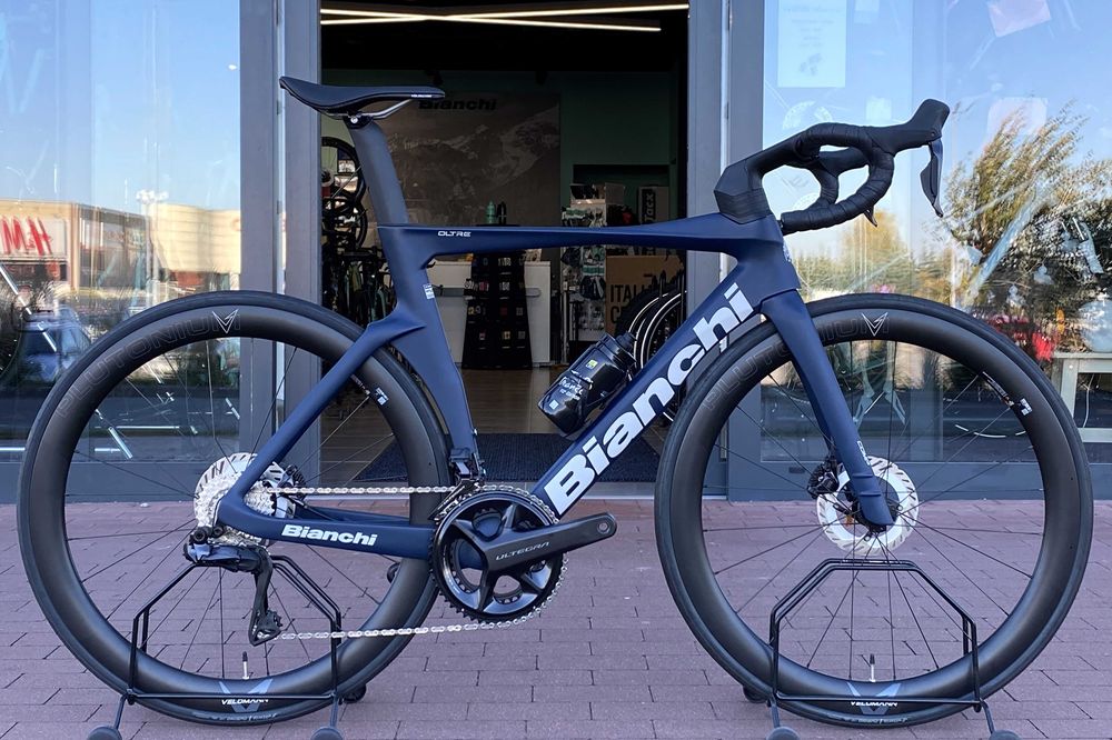 PROMOCJA Rower szosowy Bianchi Oltre Comp Aero Shimano Ultegra Di2