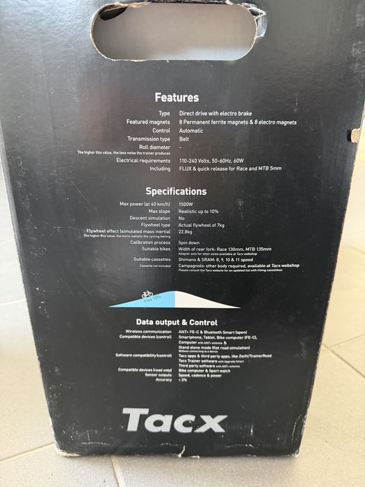 Vendo rolo Tacx FLUX