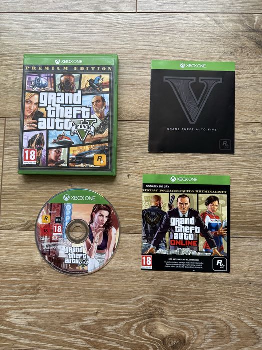 Gra GTA V Grand Theft Auto V Polska Wersja PL Xbox One S X Series