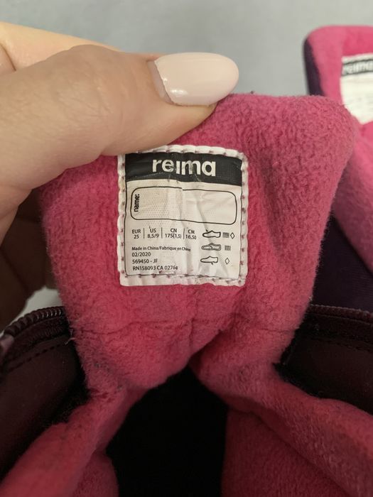 Reima ботинки 25 размер