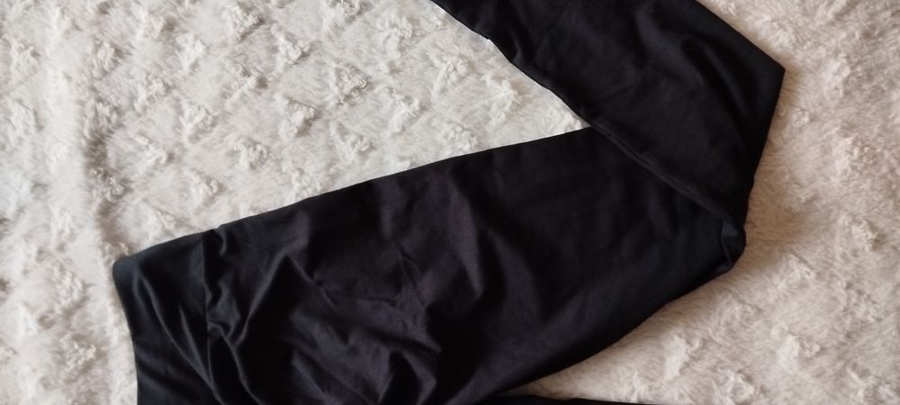 Legginsy marszczone z push up wysoki stan 40