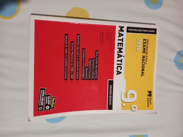 Livros de exames 9ºano