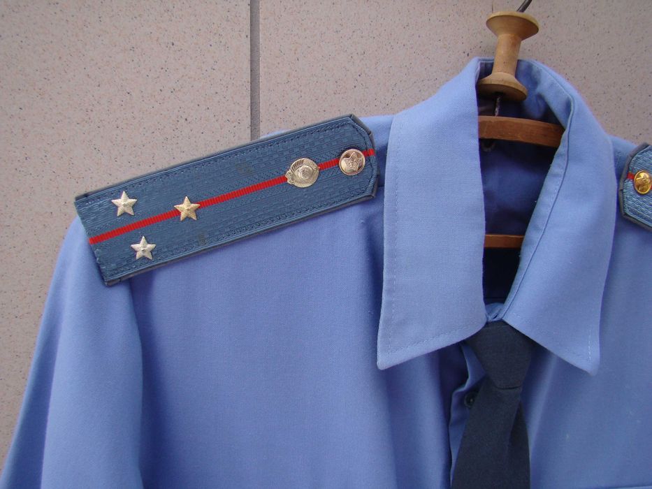 Рубашка (шведка) ст.лейтенанта МВД СССР.