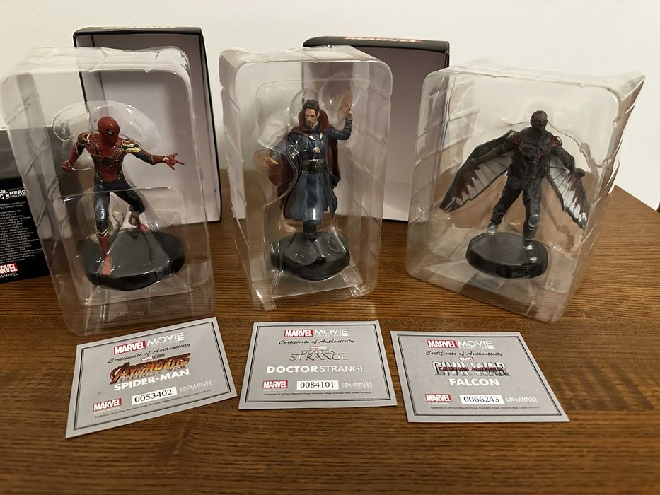 Marvel Moovies - Spider Man - FALCON - DR STRANGE