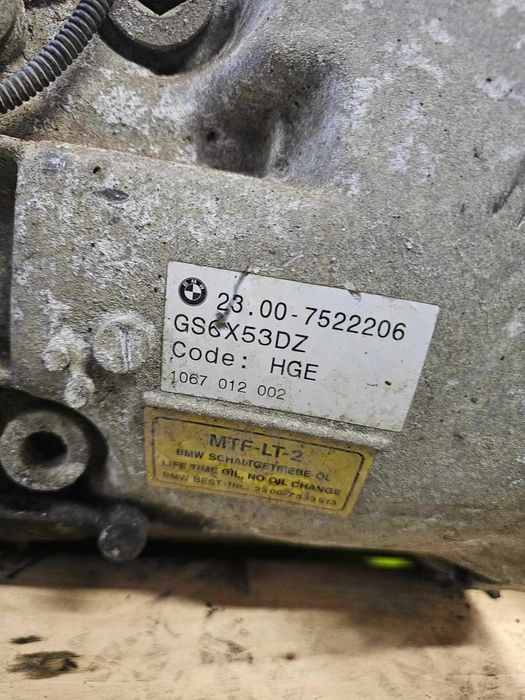 Caixa de velocidades BMW X5 3.0D, ref GS6X53DZ, HGE