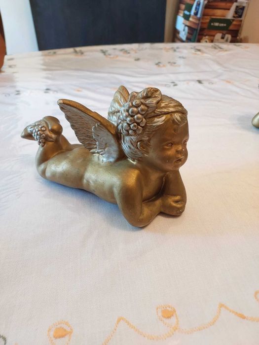 Anjos dourados, decorativos