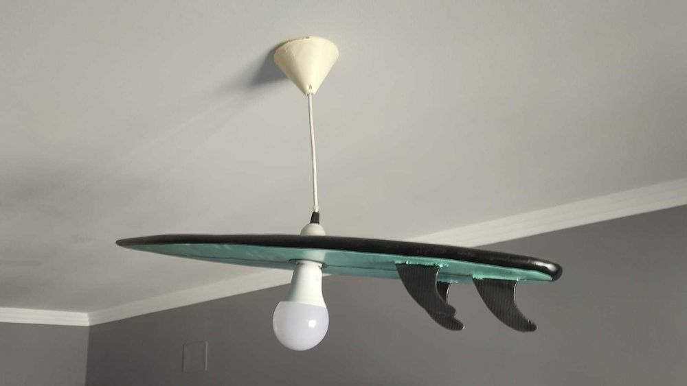 candeeiro quarto (prancha de Surf)