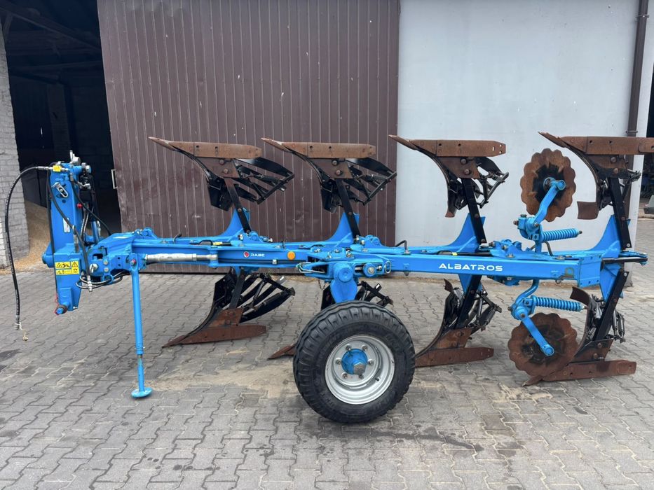 Pług obrotowy overum, Rabe Werk  4 skibowy, Idealny, 2017r