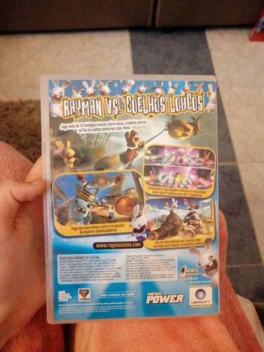 Rayman Raving Rabbids Jogo da computador