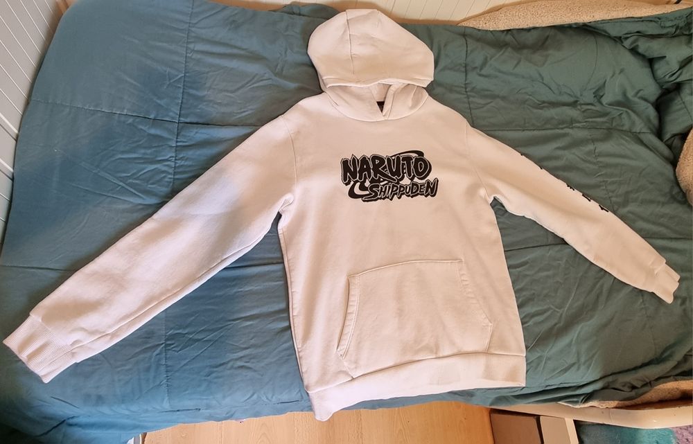 Sweat branca de Naruto Shipuden