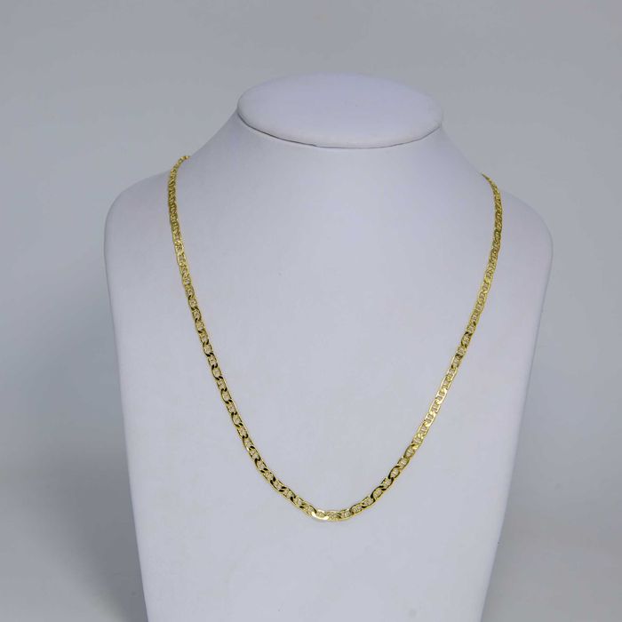 Złoty łańcuszek 585 3,59 gram 50cm Gucci PUSTE 3,1mm Nowy WYSYŁKA GRATIS