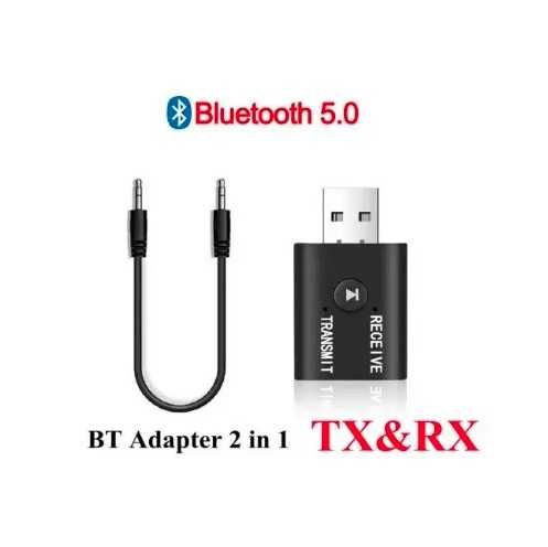 USB Bluetooth 5.0 Adapter 2 в 1 Bluetooth Transmitter Receiver