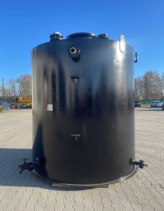 Zbiornik 10 000 l pionowy plastikowy na wodę, olej, RSM, chemikalia