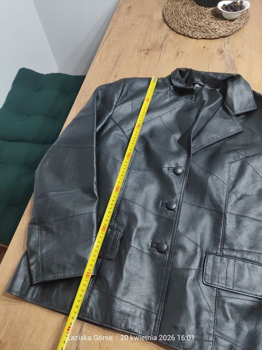 Skórzana kurtka XXL