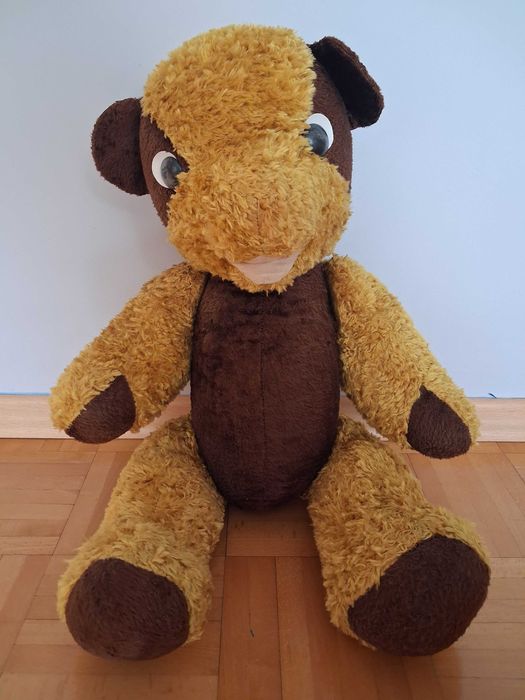 miś trociniak z czasów PRL dla kolekcjonera