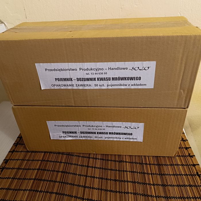 Dozowniki kwasu mrówkowego do uli – 50/100 szt – pszczelarstwo