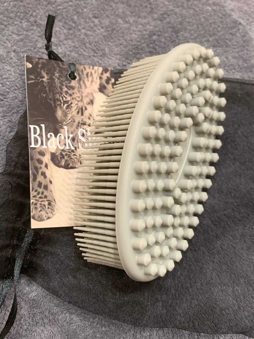 Антибактериальная Мочалка Щетка силиконовая резиновая