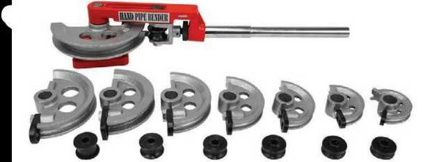 Curvadora de Tubos Redondos 3/8 A 7/8  e Quadrados 3/4-1" SUPER PREÇO