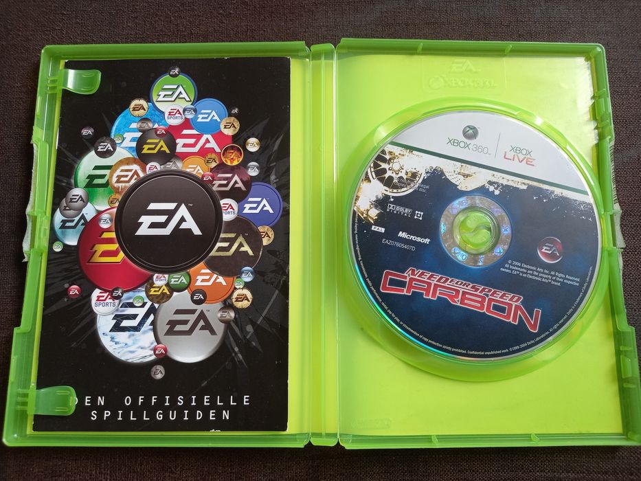 Gra Need For Speed Carbon na xbox 360 N.F.S.