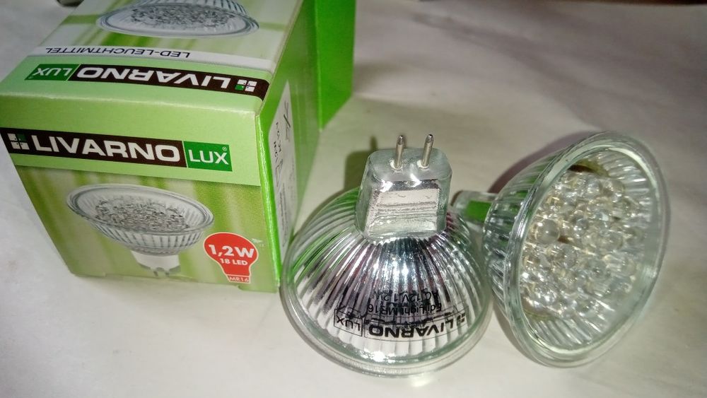 Lâmpada de LED AC 12 volts GU 5,3 / MR 16
