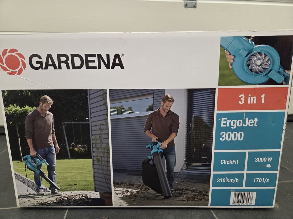 Dmuchawa odkurzacz Gardena  ErgoJe ideał t 3000