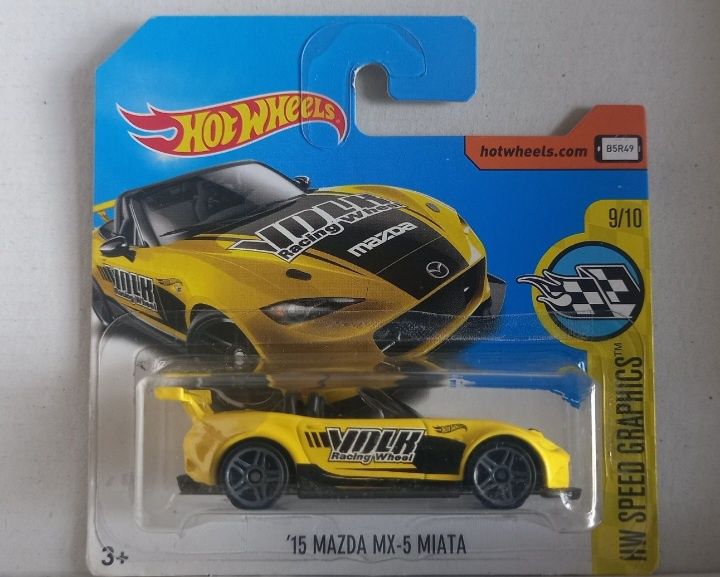 15 mazda mx-5 miata hot wheels