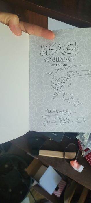 36 tomów USAGI YOJIMBO autografy Stan Sakai Unikat