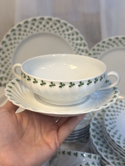 Limoges, Лімож, France , чайний столовий сервіз 31 предмет, новий