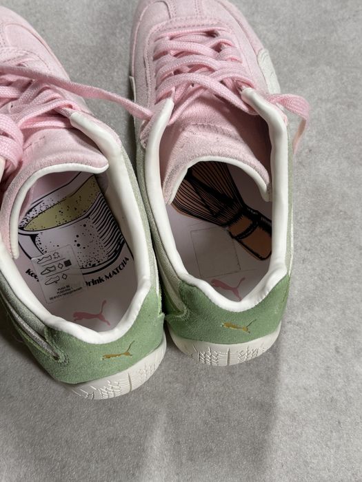 Puma speedcat strawberry matcha sneakersy niskie różowe zielone pastel