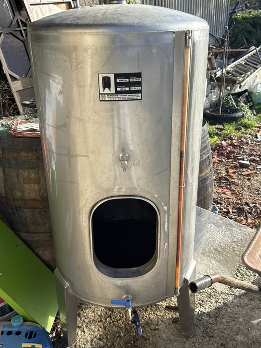 Deposito vinho inox 330 litros