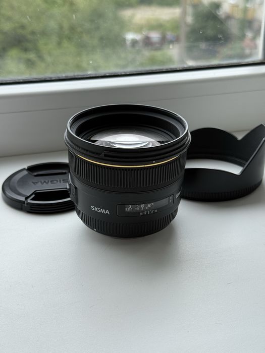 Обʼєктив sigma 50mm 1.4 ex dg hsm для canon