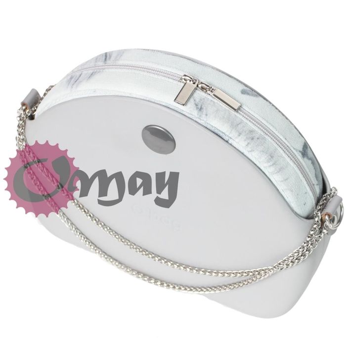 organizer do OBAG MOON LIGHT welur pióra szary 2 kieszenie wkład OMAY