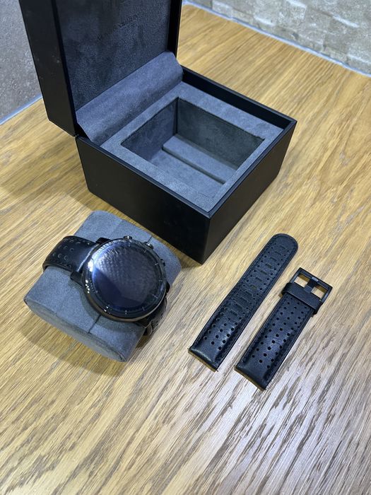 Smartwatch Amazfit Stratos 2 Plus szafirowe szklo skórzany pasek