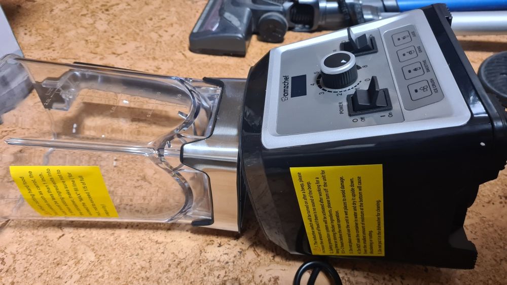 Блендер стаціонарний amzchef ny-8088mjd 2000 вт