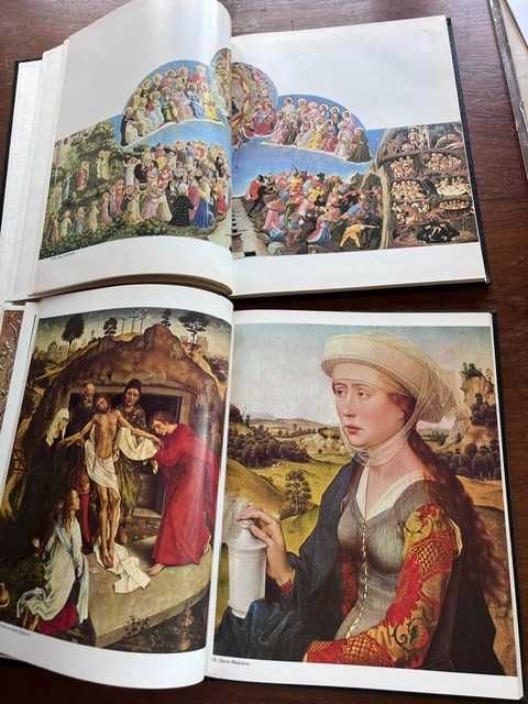 Coleção de livros "Gênios da Pintura" + "A Pintura no Brasil" – 9 Livros (Abril Cultural)