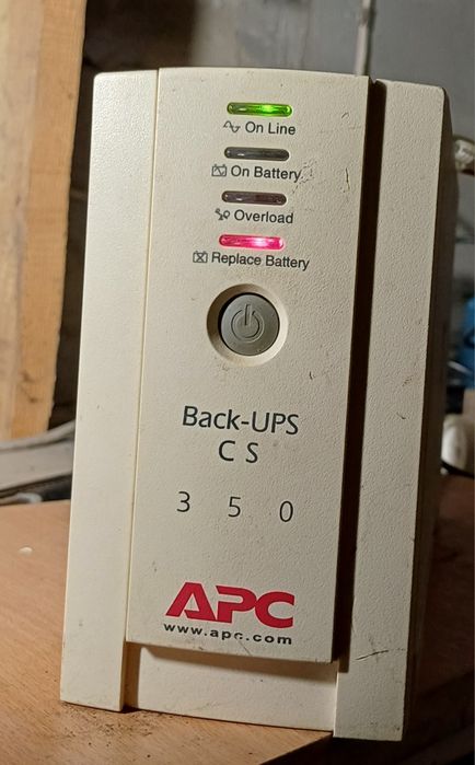 Безперебійник APC Back-UPS CS 350 (Плата робоча, з кабелем)