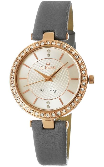 zegarek damski g.rossi 10995a2-3b4 + box