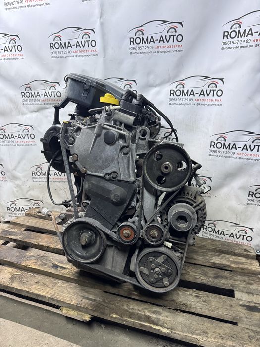 Двигун Renault Dacia Мотор Рено Дачія 1.4ben 8кл Двигатель K7J 700 710
