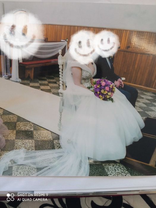 Suknia ślubna księżniczka rozmiar od 36 do max 40