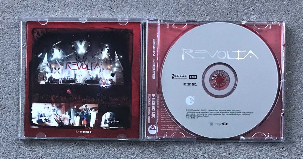 Sweet Noise Revolta płyta CD 2003 (wydanie 1.) stan jak fabryczny