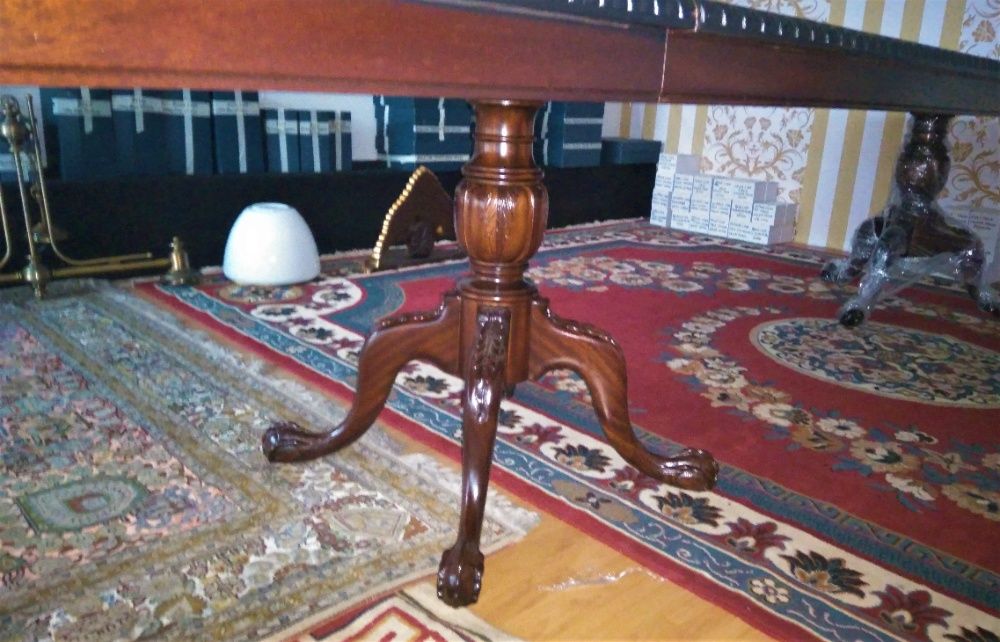 Mesa Jantar Grandes Dimensões Mogno