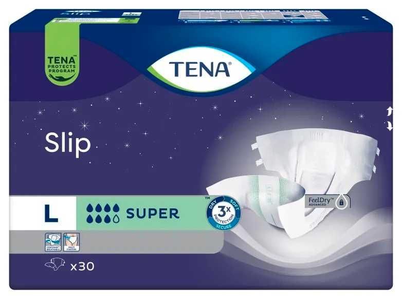 Підгузники для дорослих Tena Slip Super Large розмір L, залишок в пакеті, 19 штук