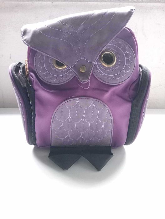 MCH_002 | Mochila para Criança em formato Coruja | 1 fecho estragado