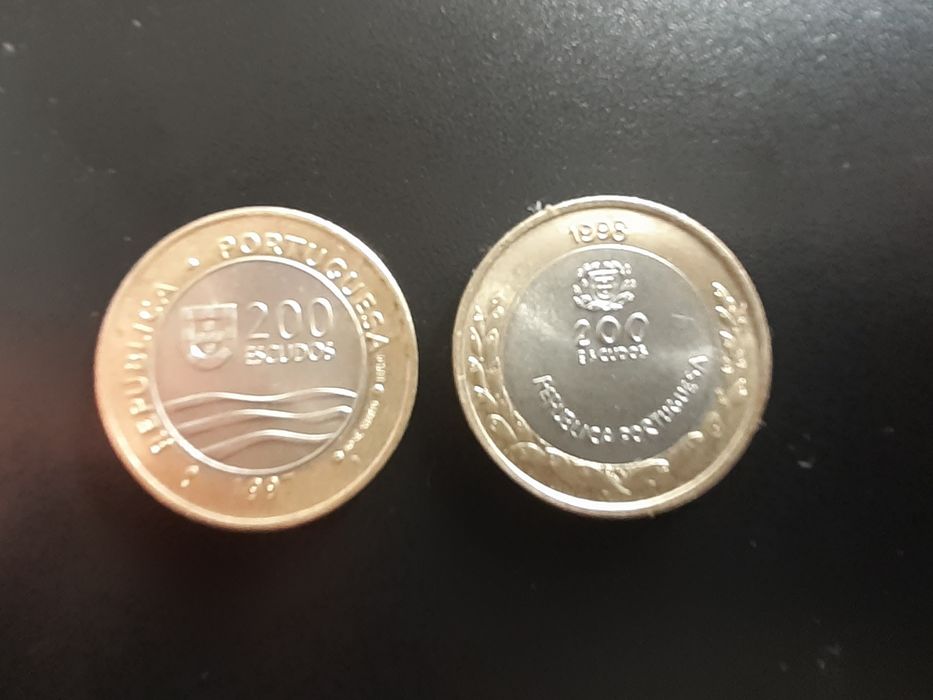 2 Moedas 200 Escudos Expo 98
