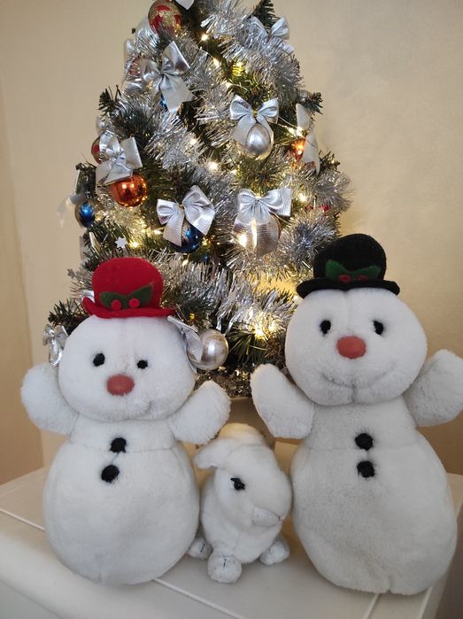 Новорічні м'які іграшки