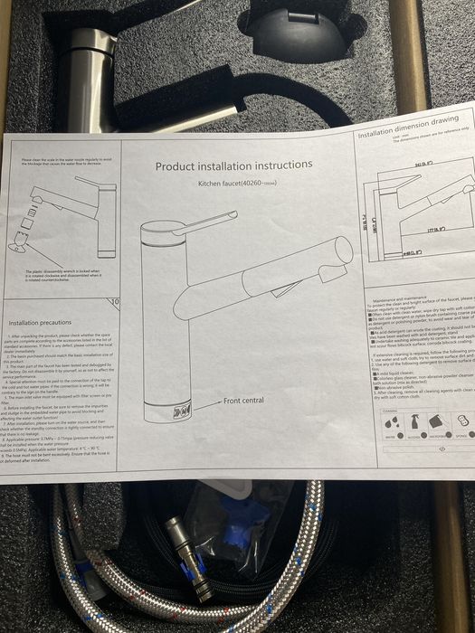 Bateria kuchenna lub łazienkowa