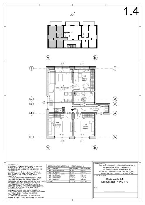 Nowe M4, 1-piętro, kameralna inwestycja